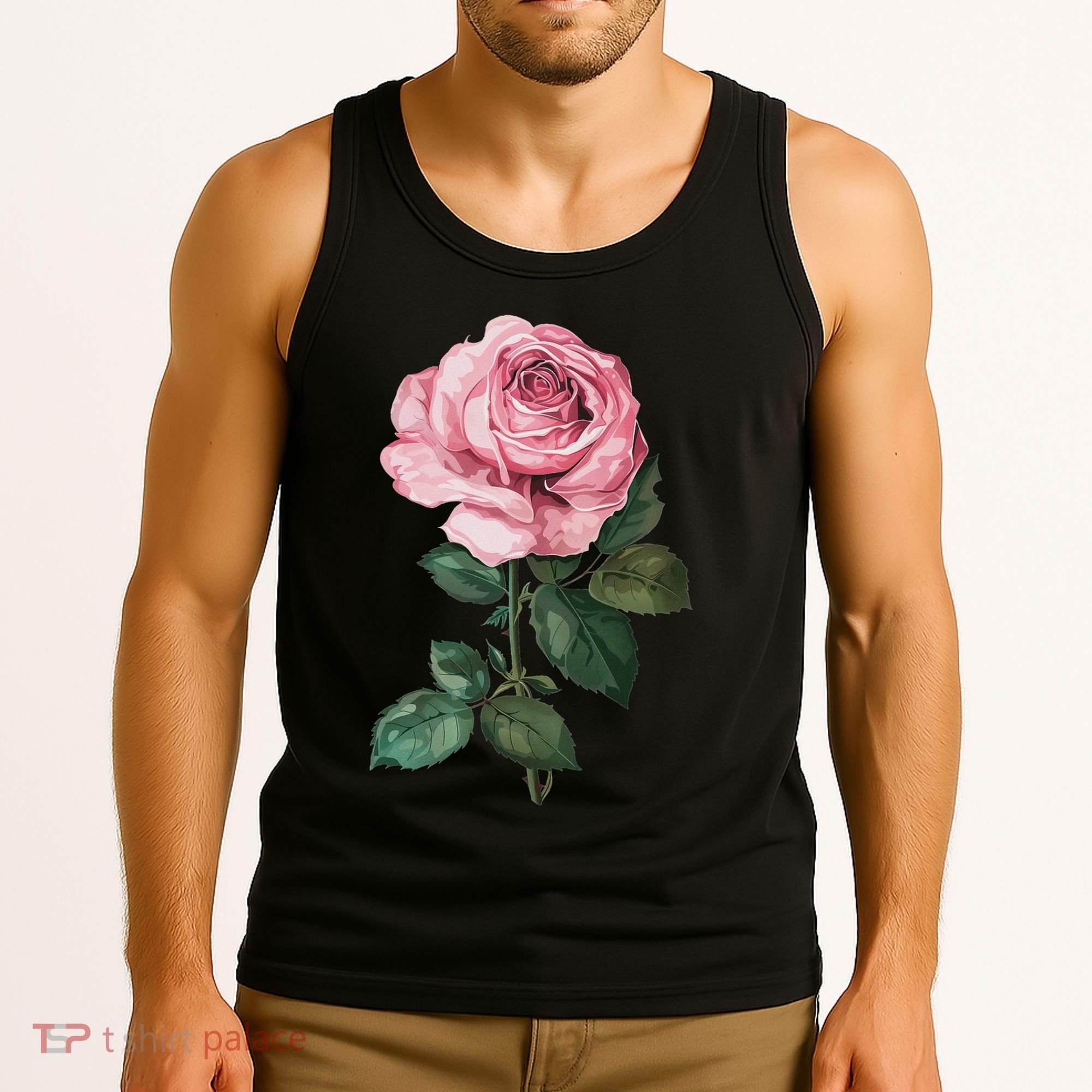 199 Flowers Rose Tank Top