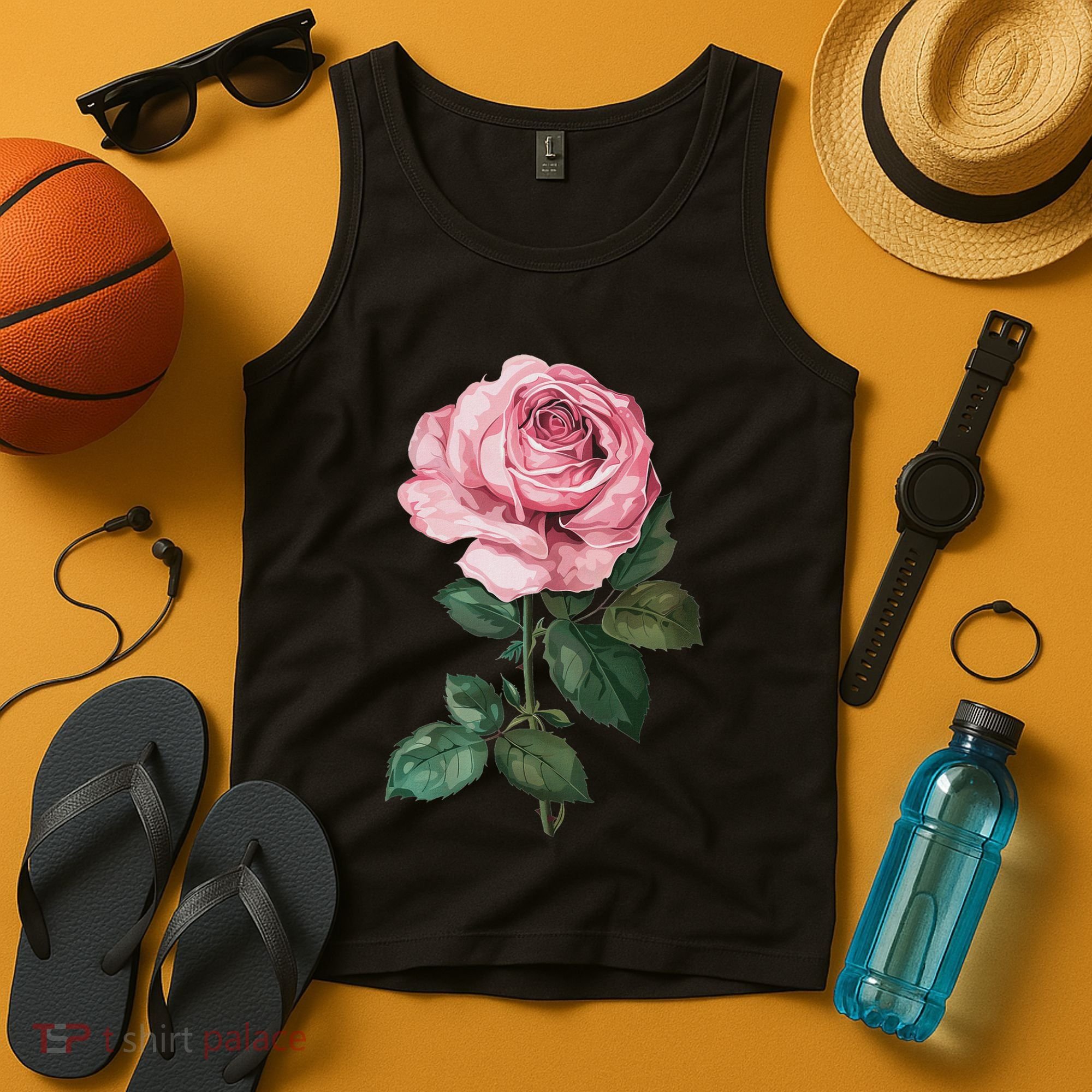 199 Flowers Rose Tank Top