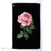 199 Flowers Rose Golf Towel thumb 0