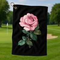 199 Flowers Rose Golf Towel thumb 1
