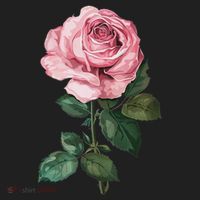 199 Flowers Rose Golf Towel thumb 3