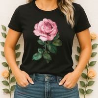 199 Flowers Rose Women's T-Shirt thumb 2