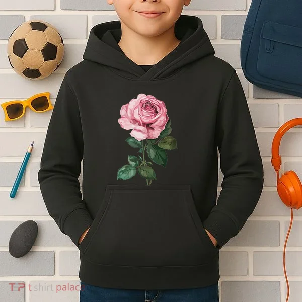 199 Flowers Rose Kids Hoodie