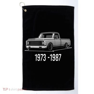 19731987 Funny Squarebody Vintage Golf Towel