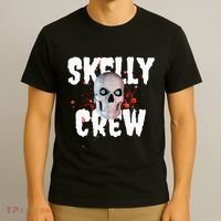 12 Foot Skeleton Club Skelly Crew T-Shirt thumb 3