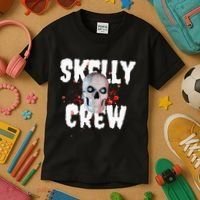 12 Foot Skeleton Club Skelly Crew Kids T-Shirt thumb 3