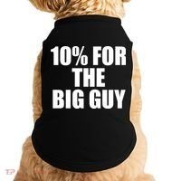 10% For The Big Guy Biden Doggie Tank thumb 0