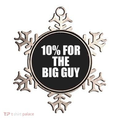 10% For The Big Guy Biden Ornament