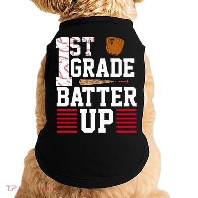 1st Grade Batter Up Doggie Tank