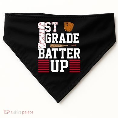 1st Grade Batter Up USA-Made Doggie Bandana