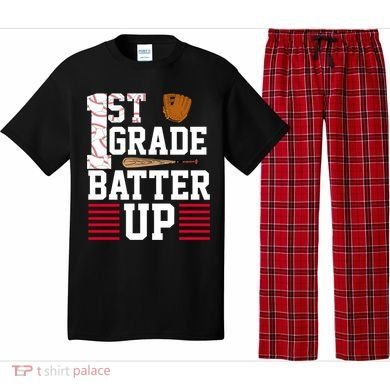 1st Grade Batter Up Pajama Set