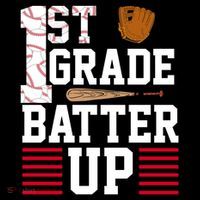 1st Grade Batter Up Ornament thumb 1