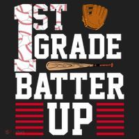 1st Grade Batter Up Hat thumb 2