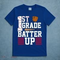 1st Grade Batter Up T-Shirt thumb 5