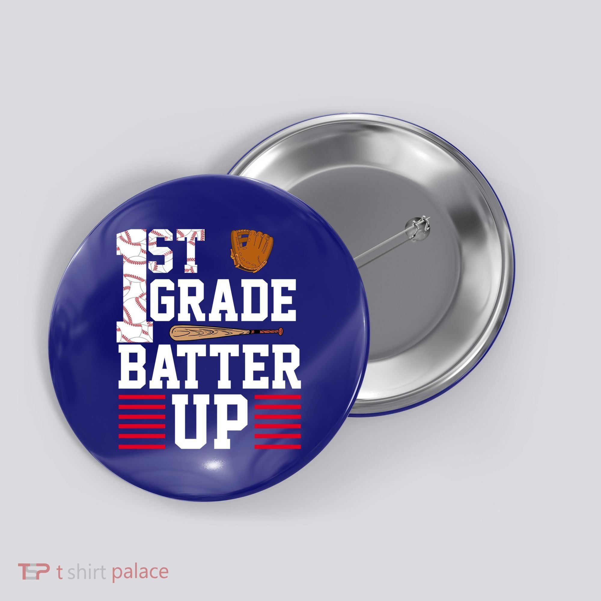 1st Grade Batter Up Button