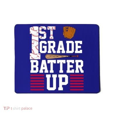 1st Grade Batter Up Mousepad