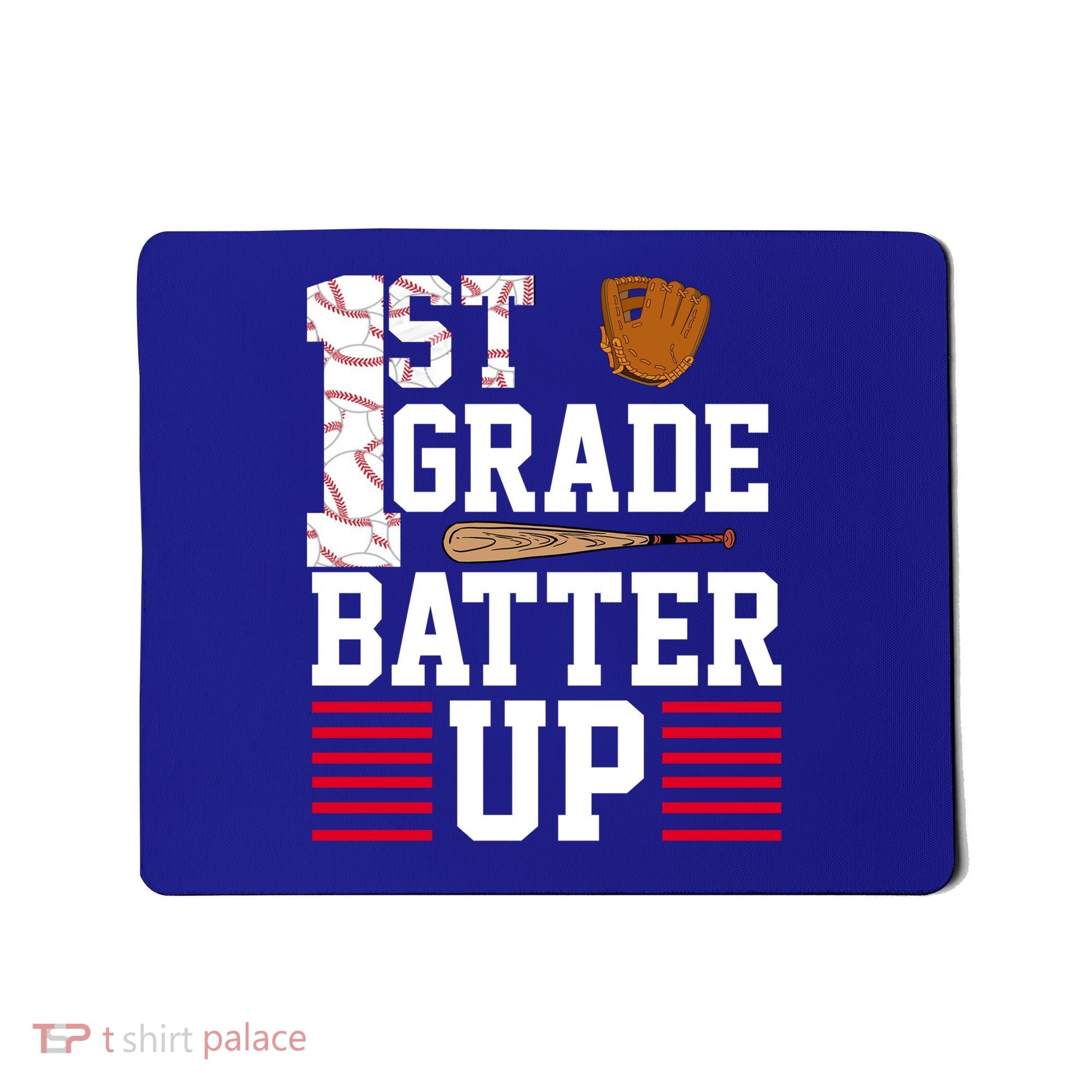 1st Grade Batter Up Mousepad