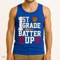 1st Grade Batter Up Tank Top thumb 3