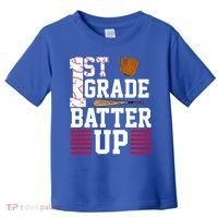 1st Grade Batter Up Toddler T-Shirt thumb 0