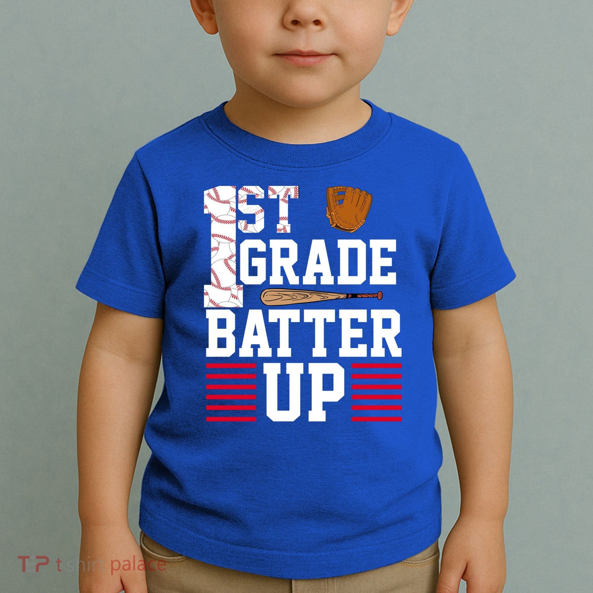 1st Grade Batter Up Toddler T-Shirt