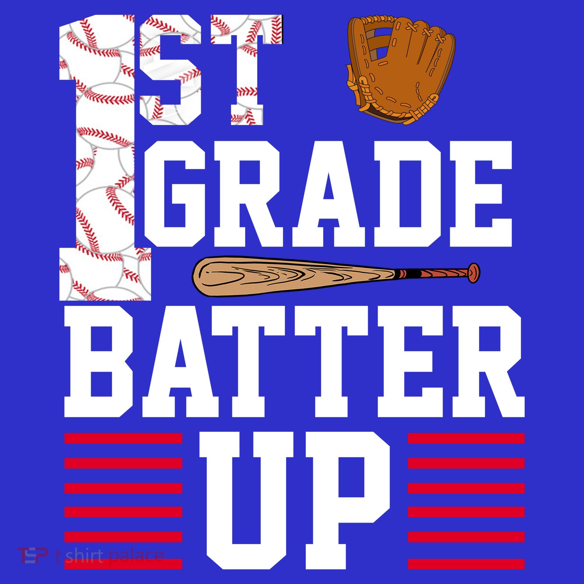 1st Grade Batter Up Toddler T-Shirt