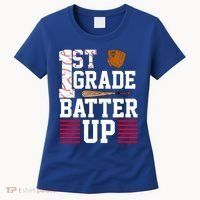 1st Grade Batter Up Women's T-Shirt thumb 0