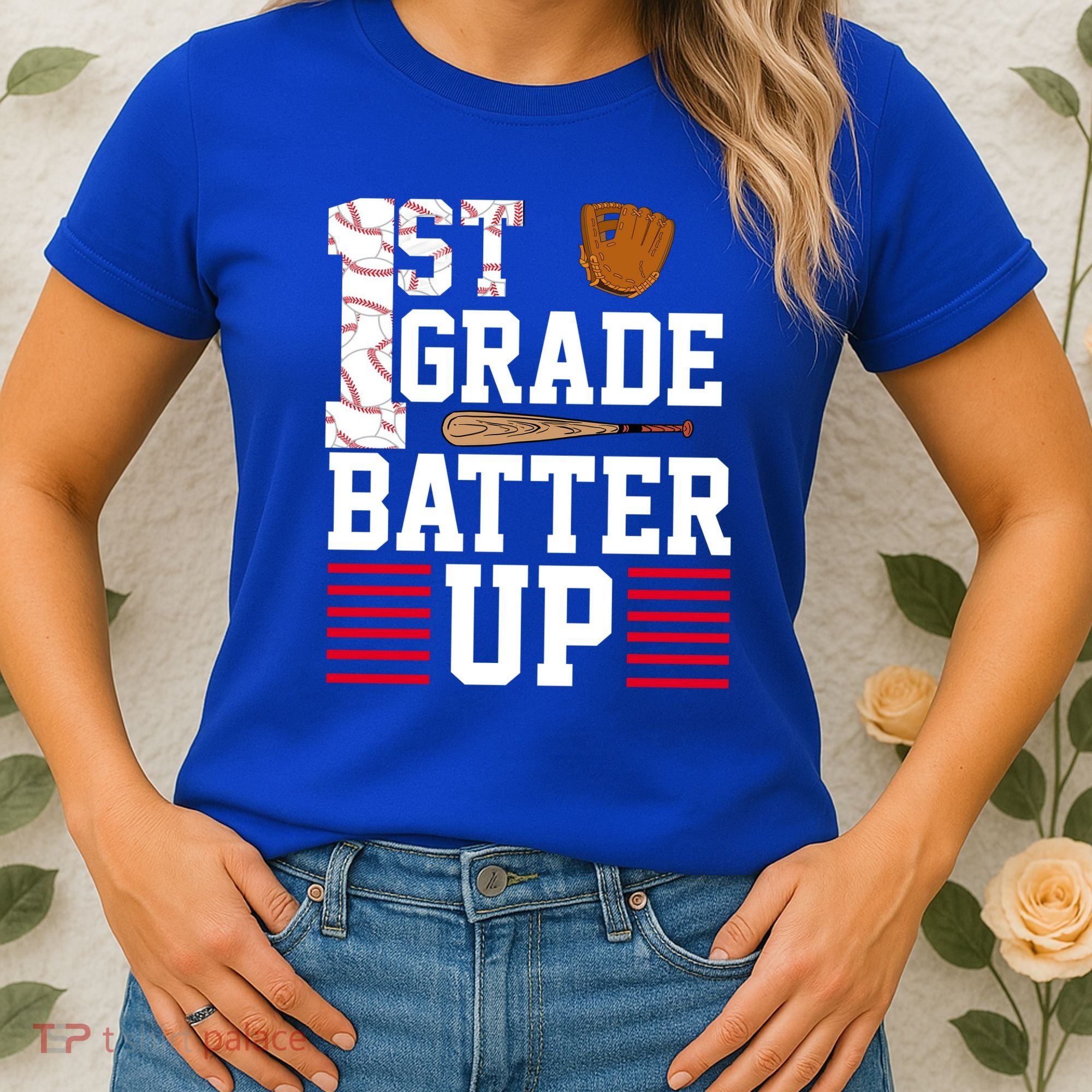 1st Grade Batter Up Women's T-Shirt