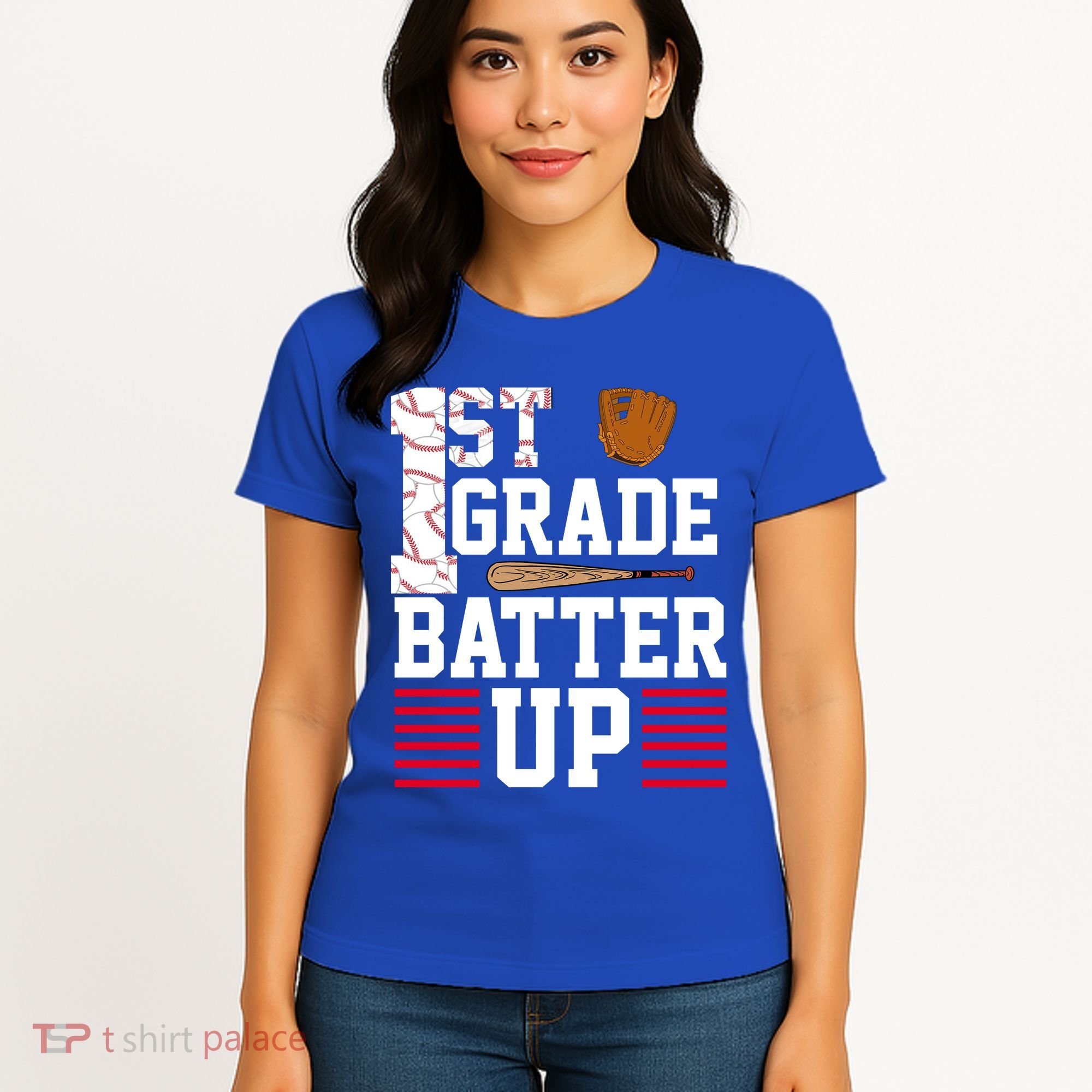 1st Grade Batter Up Women's T-Shirt