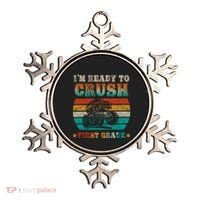 1st Grade Back To School Crush First Grade Monster Truck Boy Cute Gift Ornament thumb 0