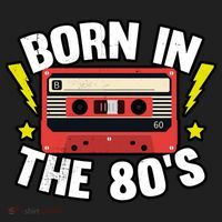1980 Generation Cassette Retro Party Costume 80S Bro 80S Women's Sweatshirt thumb 2