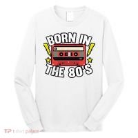1980 Generation Cassette Retro Party Costume 80S Bro 80S Long Sleeve Shirt thumb 0
