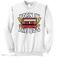1980 Generation Cassette Retro Party Costume 80S Bro 80S Sweatshirt thumb 0