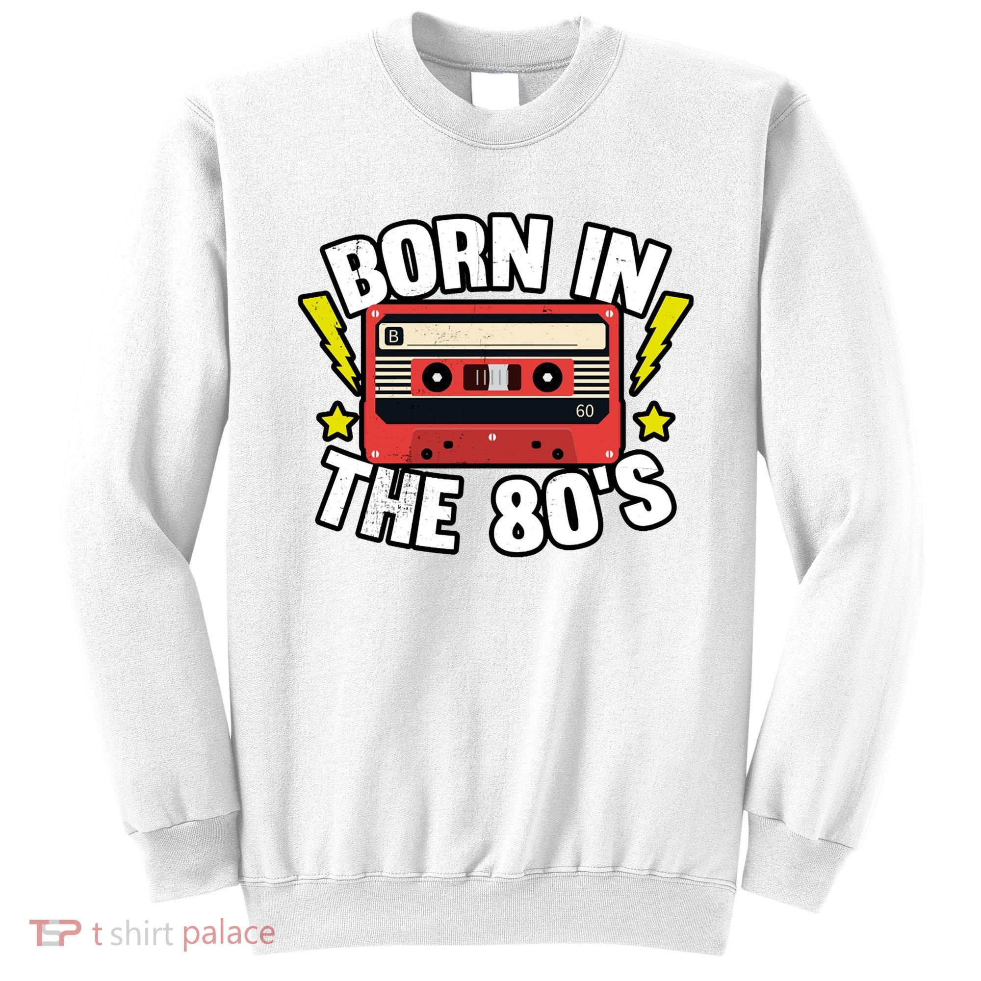 1980 Generation Cassette Retro Party Costume 80S Bro 80S Sweatshirt