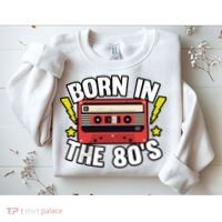 1980 Generation Cassette Retro Party Costume 80S Bro 80S Sweatshirt thumb 2