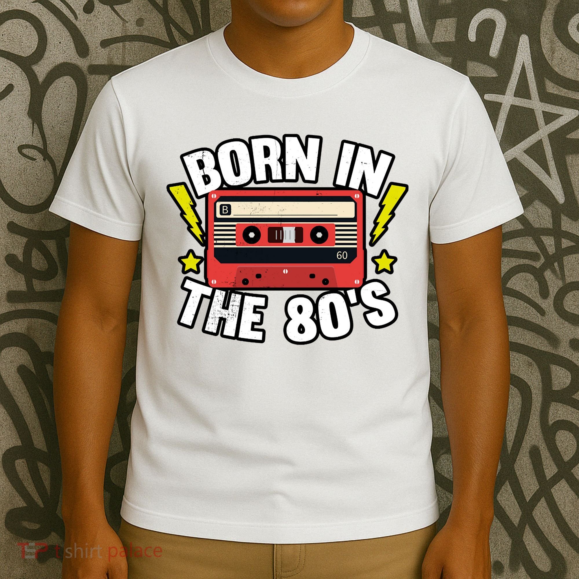 1980 Generation Cassette Retro Party Costume 80S Bro 80S T-Shirt