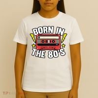 1980 Generation Cassette Retro Party Costume 80S Bro 80S T-Shirt thumb 4
