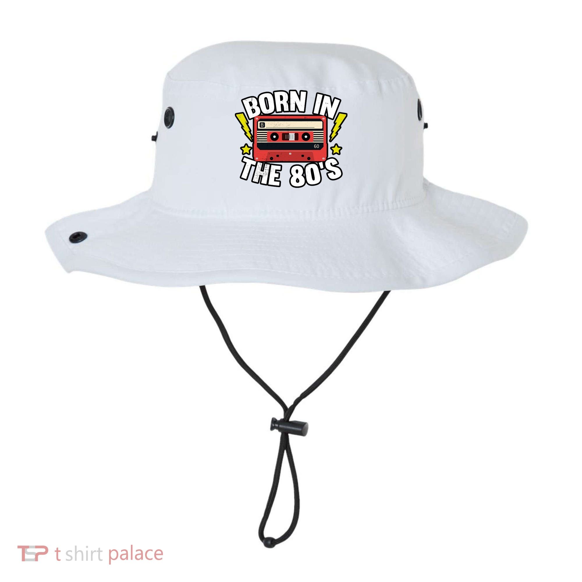 1980 Generation Cassette Retro Party Costume 80S Bro 80S Bucket Hat