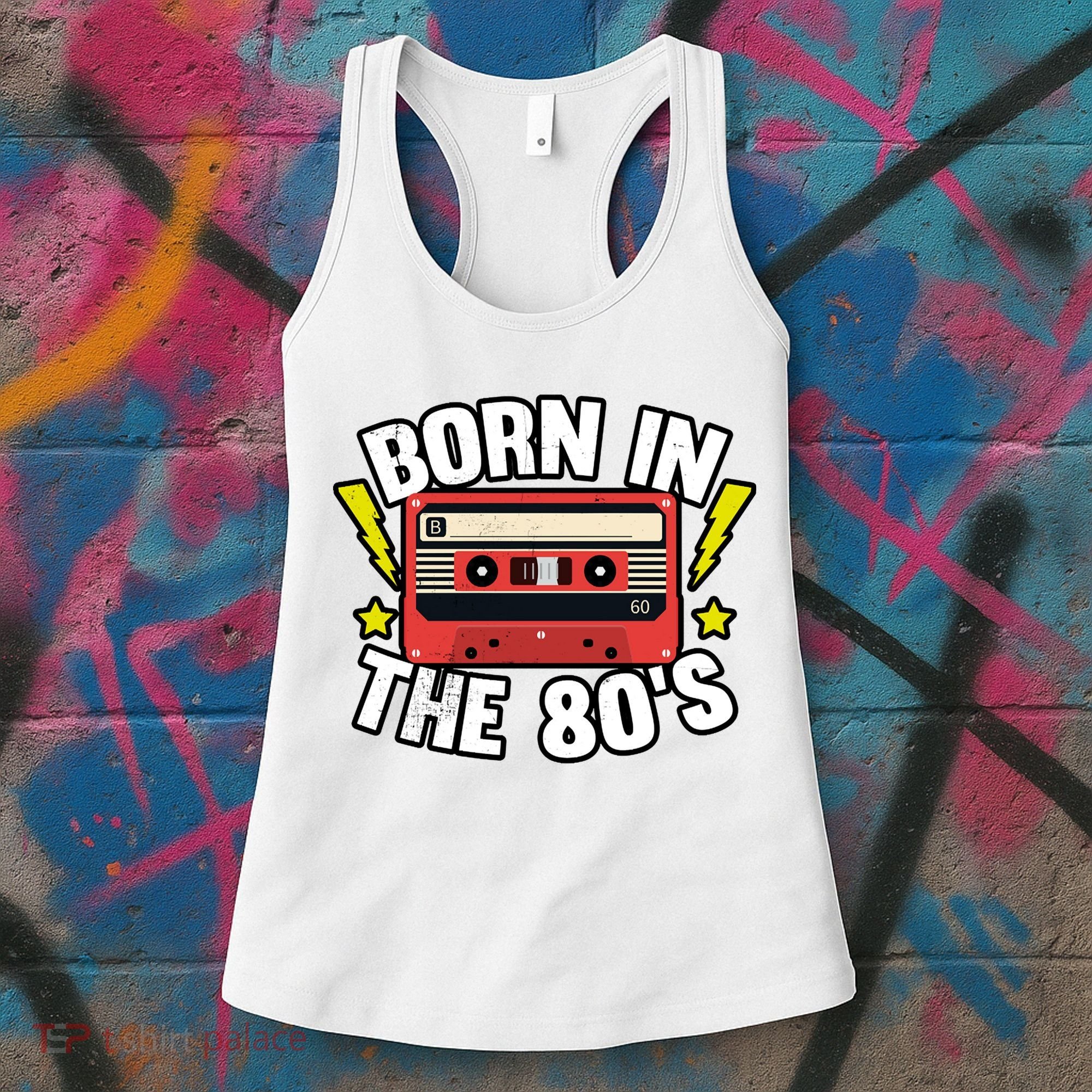 1980 Generation Cassette Retro Party Costume 80S Bro 80S Women's Tank Top