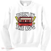 1980 Generation Cassette Retro Party Costume 80S Bro 80S Kids Sweatshirt thumb 0