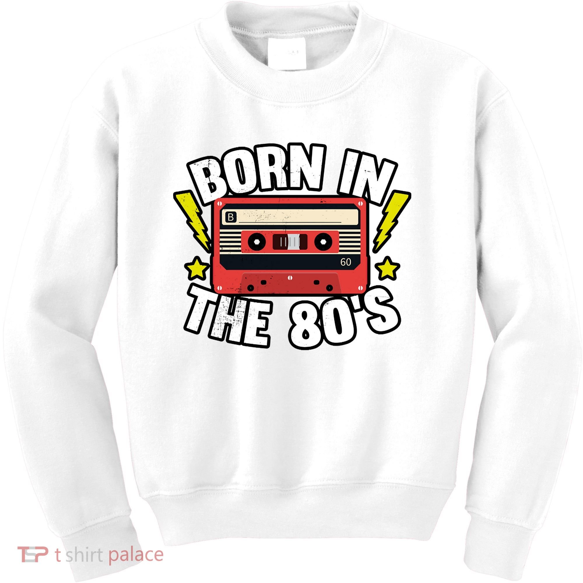 1980 Generation Cassette Retro Party Costume 80S Bro 80S Kids Sweatshirt