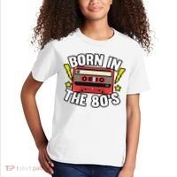 1980 Generation Cassette Retro Party Costume 80S Bro 80S Kids T-Shirt thumb 2