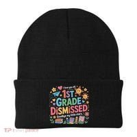 1st Grade Class Dismissed Last Day Of School Teachers Beanie thumb 0