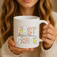 1st Grade Dream Team Teacher Happy First Day Of School Coffee Mug thumb 3