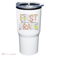 1st Grade Dream Team Teacher Happy First Day Of School Tumbler thumb 0