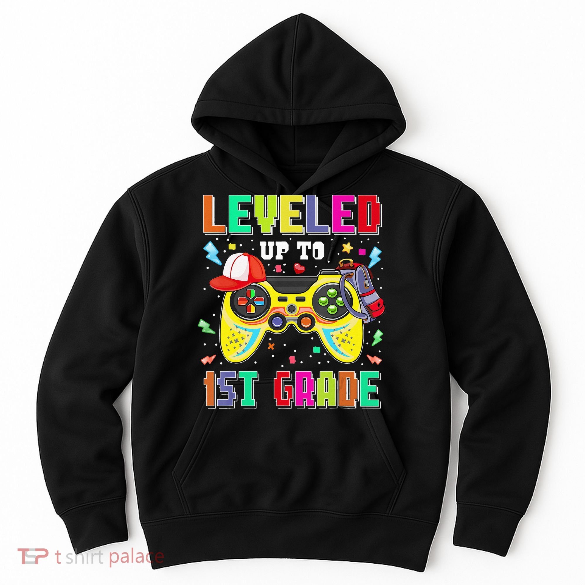 1St Grade Gamer First Day Of First Grade Back To School Hoodie