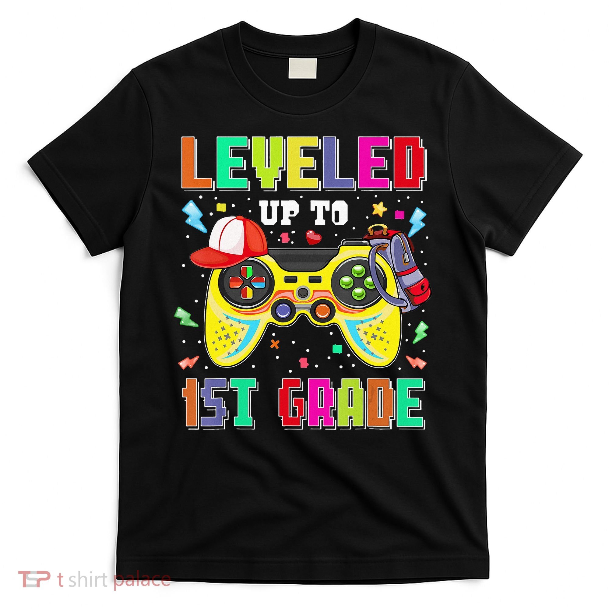 1St Grade Gamer First Day Of First Grade Back To School T-Shirt