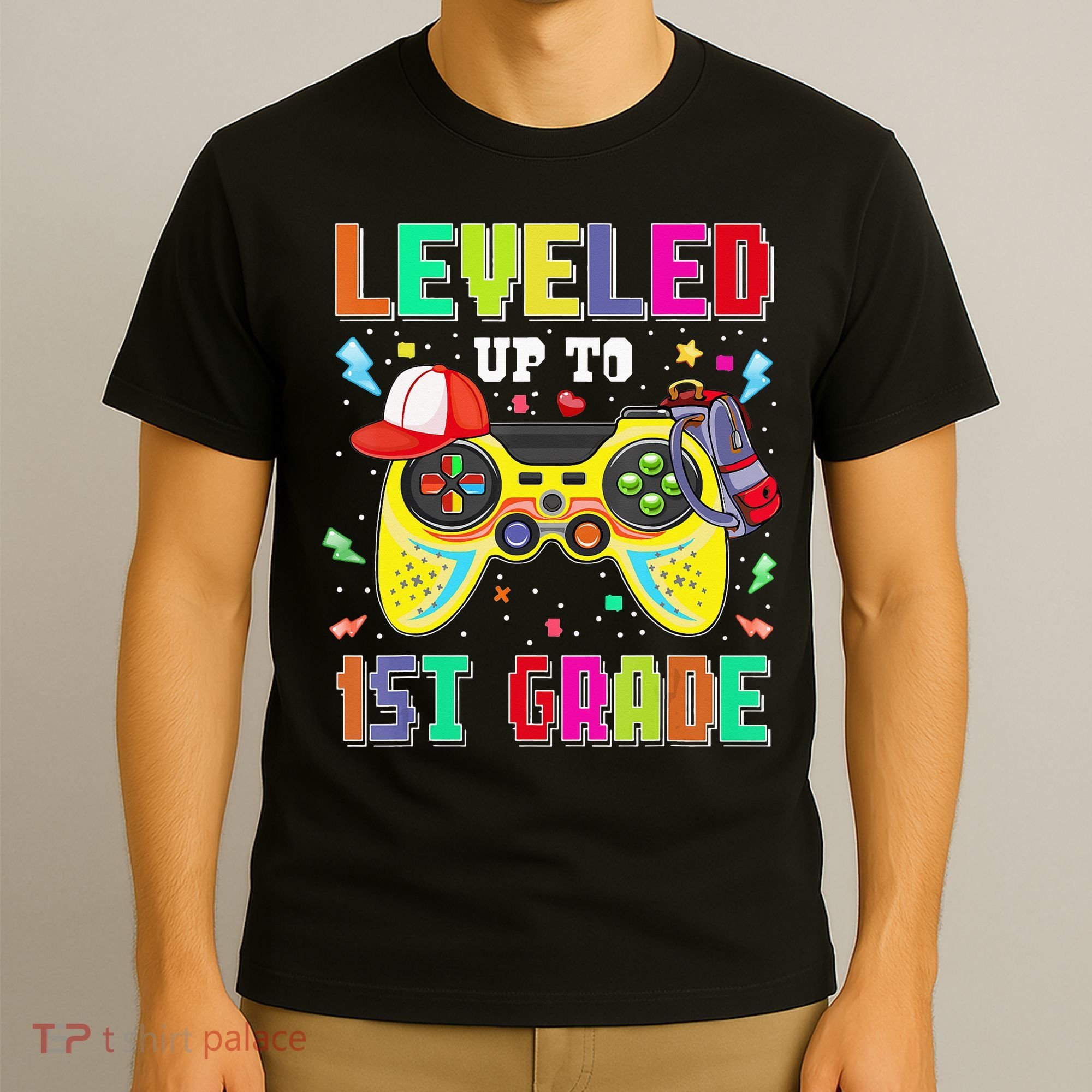 1St Grade Gamer First Day Of First Grade Back To School T-Shirt