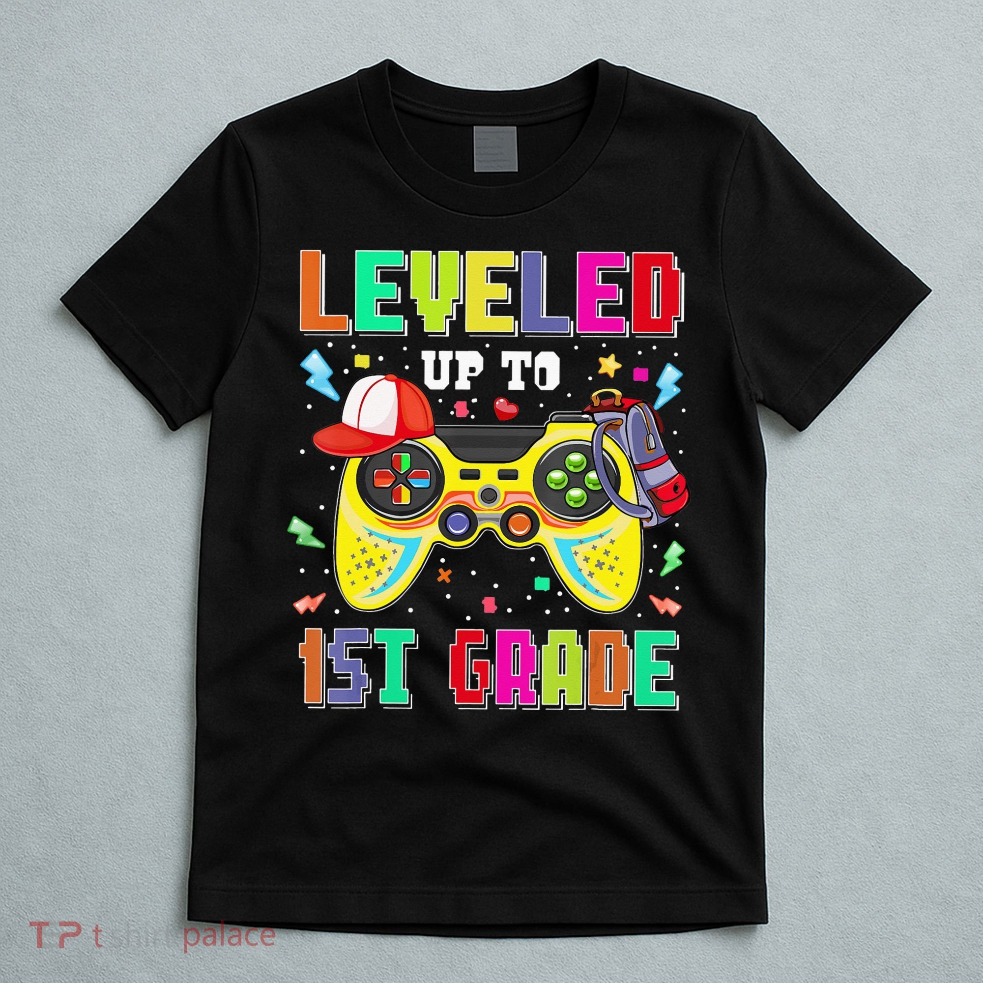 1St Grade Gamer First Day Of First Grade Back To School T-Shirt