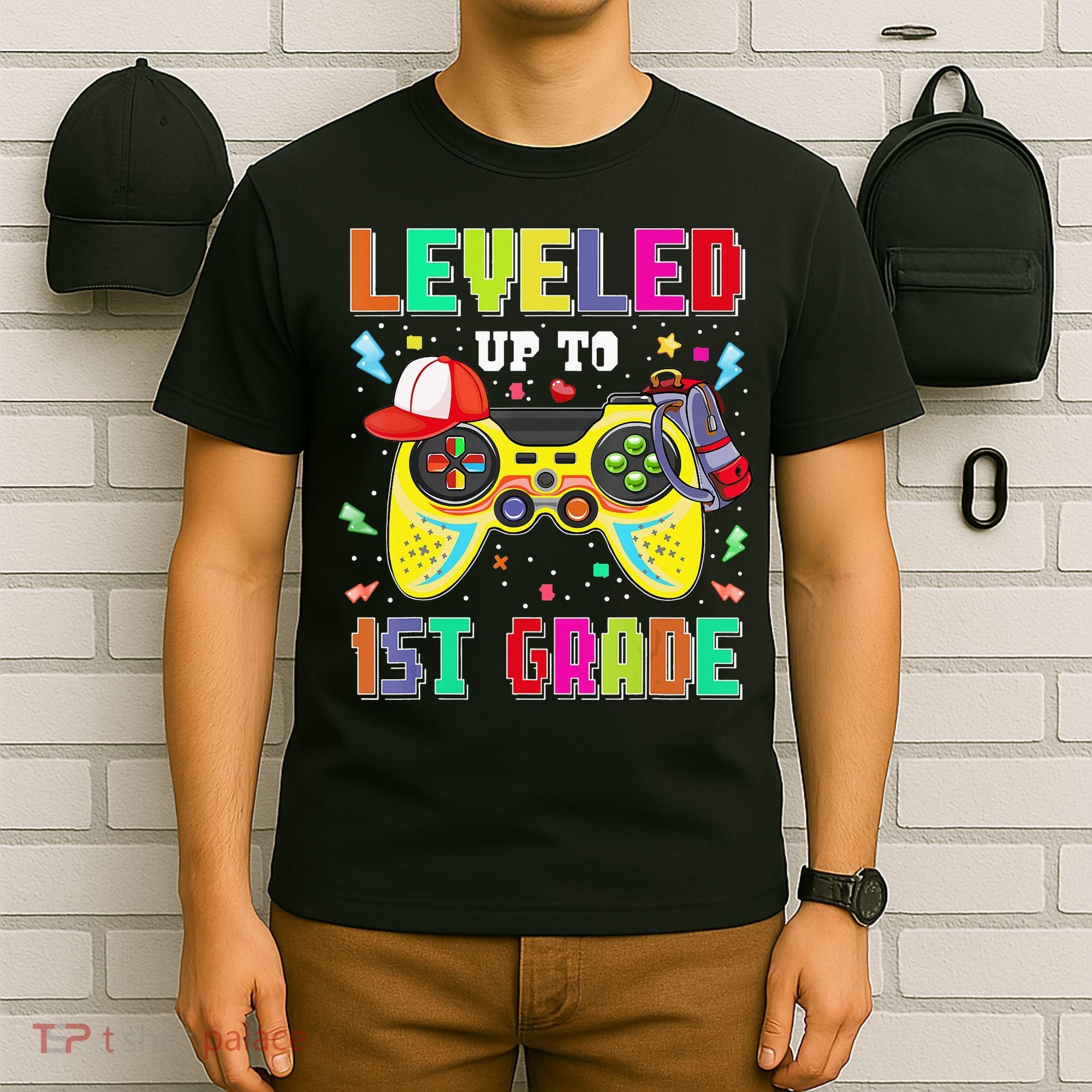 1St Grade Gamer First Day Of First Grade Back To School T-Shirt