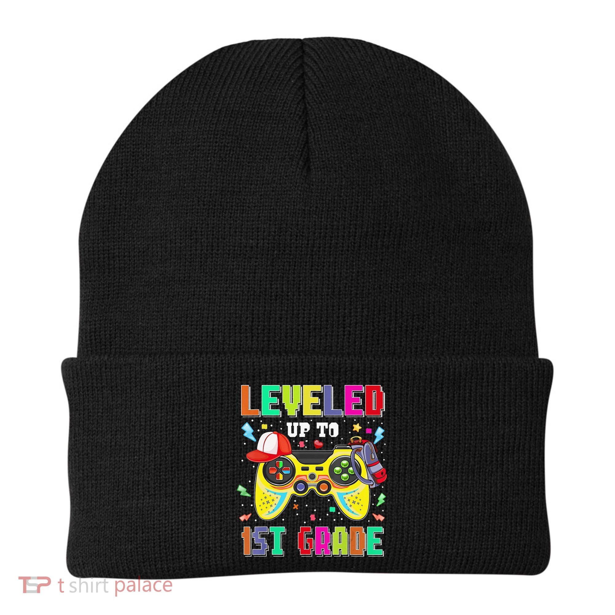 1St Grade Gamer First Day Of First Grade Back To School Beanie